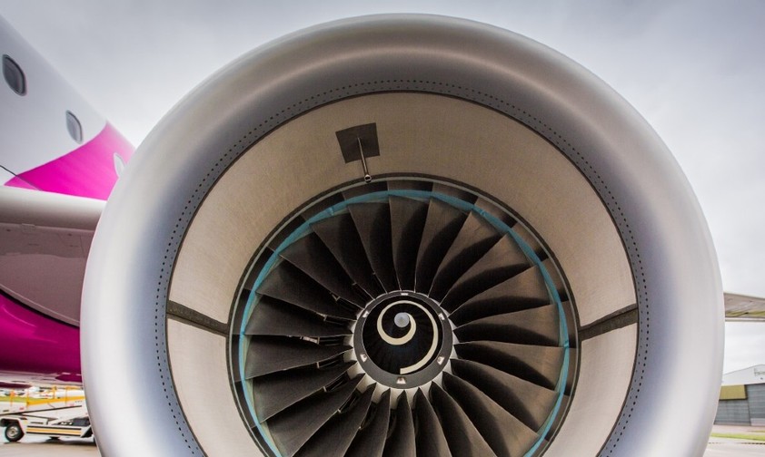 Flugzeug von Wizz Air: Früher Neustart in Wien.