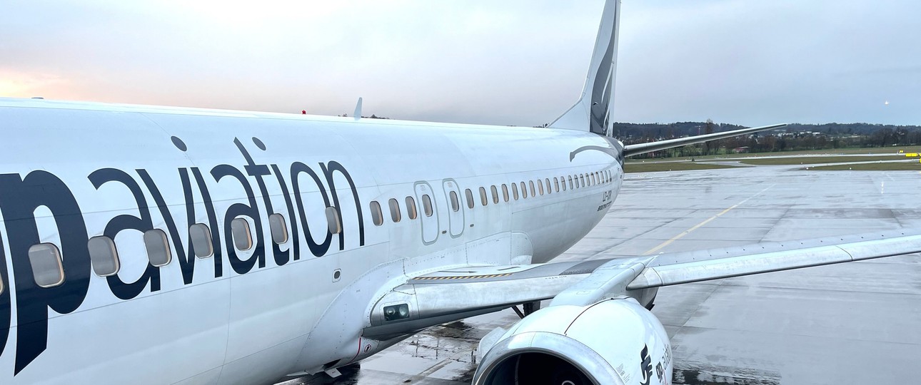 Boeing 737 von GP Aviation: Der Chef der Airline wurde verhaftet.