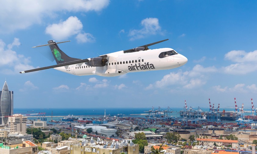 ATR 72 in den Farben von Air Haifa: Die neue Airline erwartet ihr erstes Flugzeug im Juli.