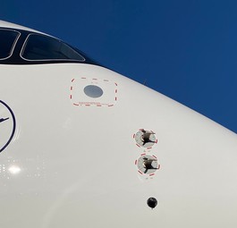 Airbus A350 von Lufthansa: Im Inland unterwegs.