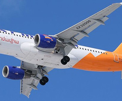 Armavia-A320: Heben nicht mehr ab.