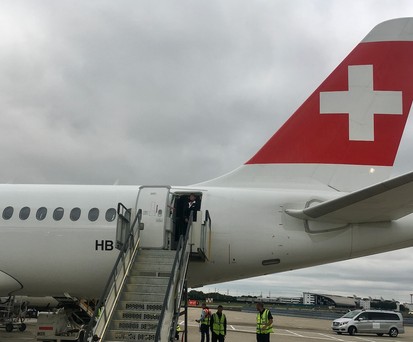 Airbus A220 von Swiss: Kein Flugabo mehr.