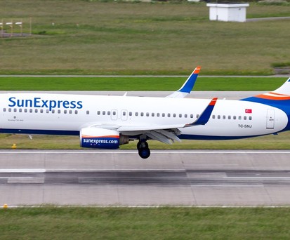sun express boeing 737 800 tc snj