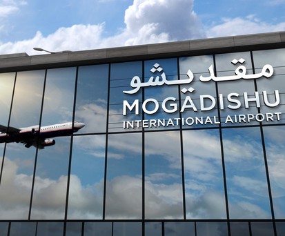 Flughafen Mogadischu: Somalia hat nach 30 Jahren wieder ein Klasse A Luftraum.