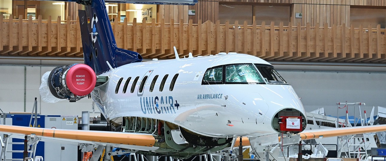Erster Pilatus PC-24 für Unicair: Das Flugzeug wird ein Ambulanzjet.