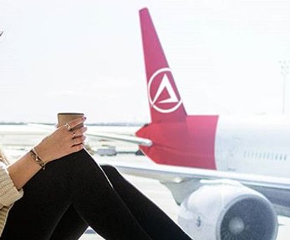 Flieger von Atlasglobal: Die Fluglinie hofft auf mehr Passagiere.