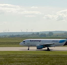 Airbus A319 von Eurowings: War zwischen Düsseldorf und Köln unterwegs- ein 15-Minuten-Flug.