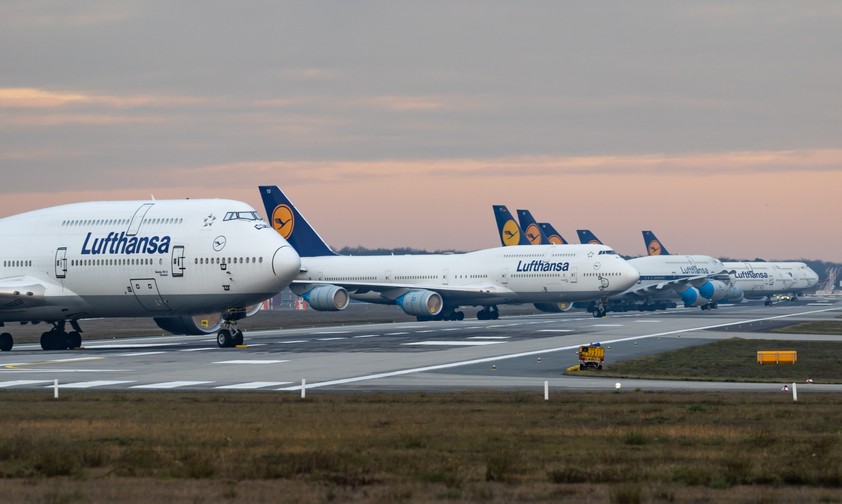 Piste dicht: Zum zweiten Mal benutzt Frankfurt eine Bahn zum Abstellen von Flugzeugen.
