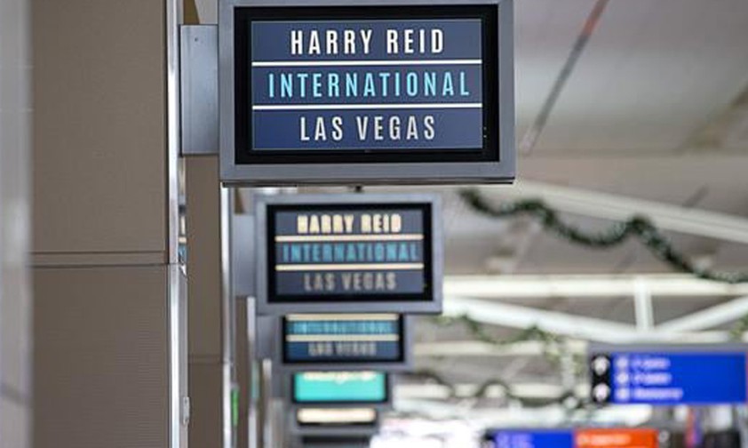 Harry Reid International Airport: der neue Name des Airports von Las Vegas.