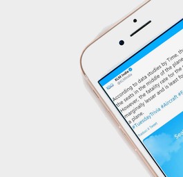 KLM-Tweet: Nicht die beste Idee.
