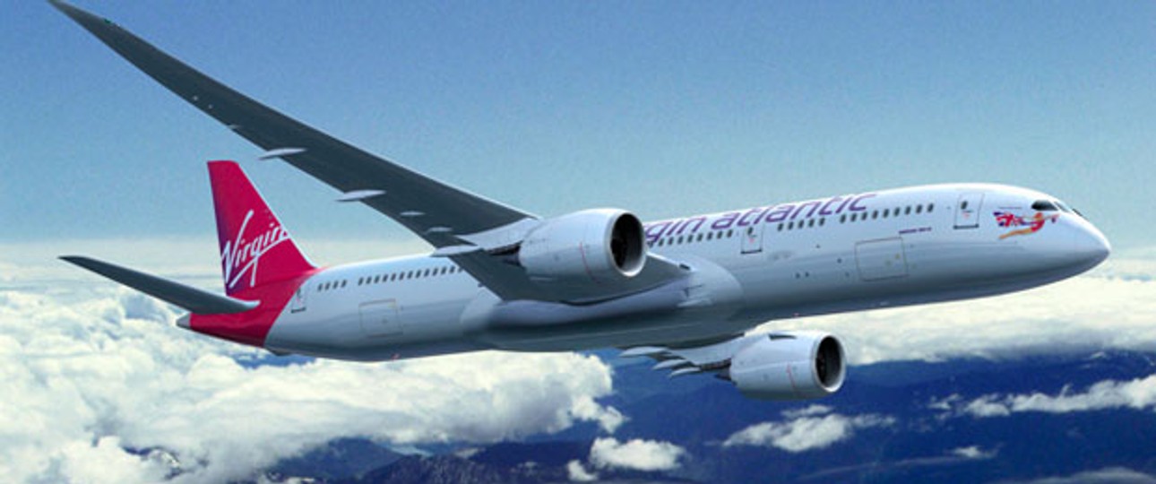 Virgin-Atlantic-Jet: Bald wird man kleinere Flieger brauchen.
