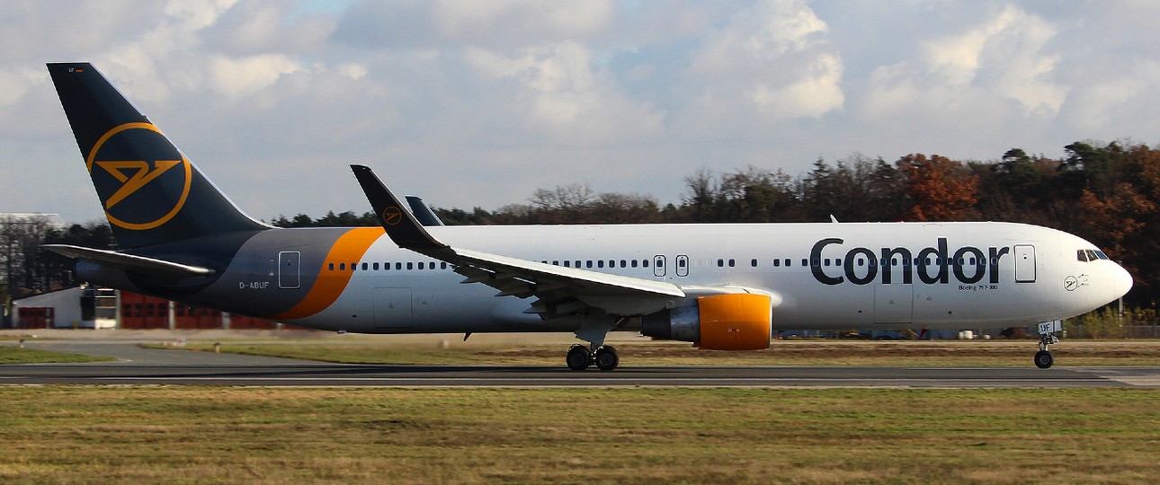 Boeing 767 von Condor: Muss irgendwann in Rente.