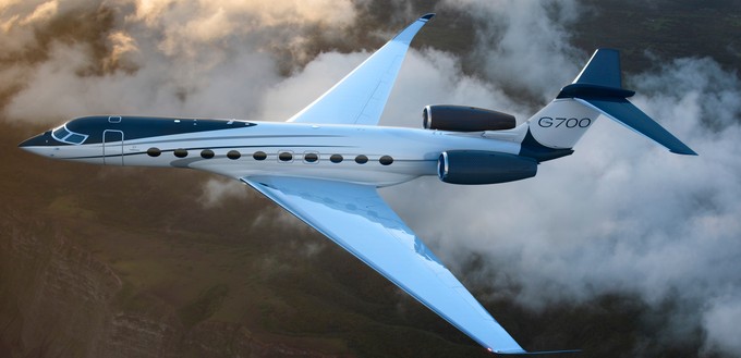 Eine Visualisierung der G700 in der Luft: Fliegen kann sie noch nicht.