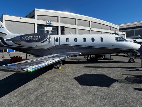 Citation Ascend von Textron: Fehlende Teile bremsen die Produktion.