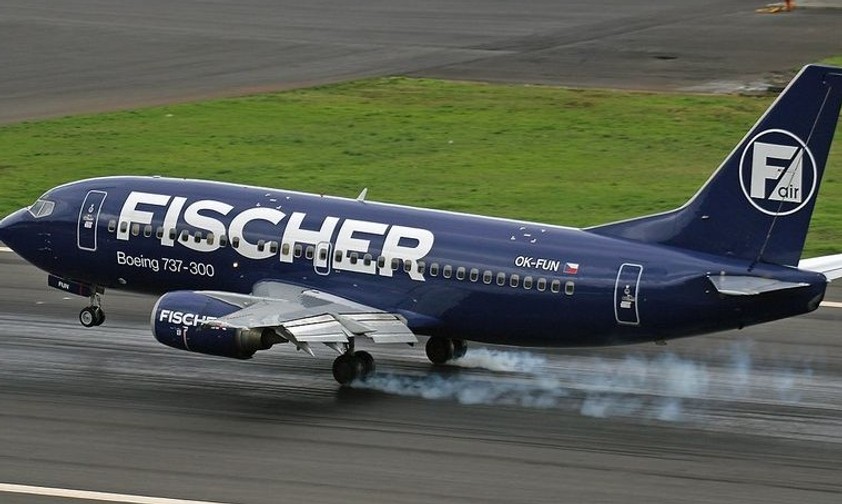 Boeing 737 der alten Fischer Air: In diesem Jahr sollte die Airline erneut abheben.