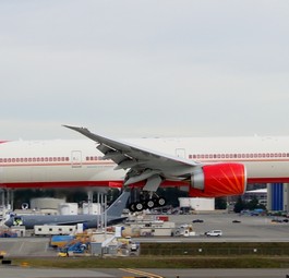 Boeing 777-300 ER mit der Registrierung VT-ALW: Bald für die Regierung unterwegs.