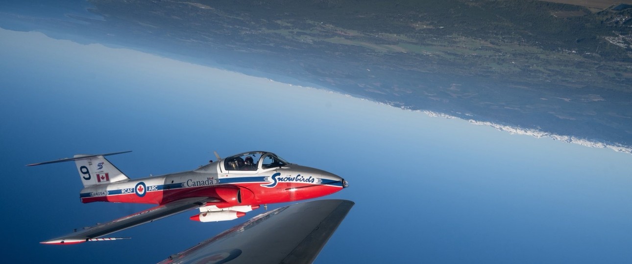 Snowbirds im Formationsflug: Die Flugstaffel fliegt ab 2030 mit Pilatus PC-21.