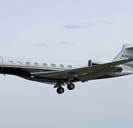 Gulfstream G650: Ließ sich der Sohn des Ex-Präsidenten samt Gattin einladen?