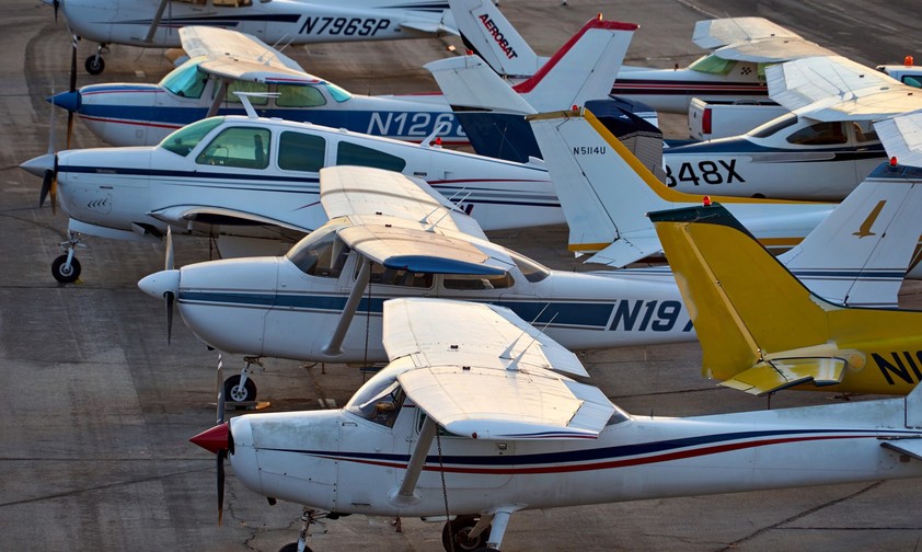 Kleinflugzeuge mit N-Registrierungen: Zahlreiche Flugzeuge müssen erstmal am Boden bleiben.