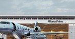Businessjet am Flughafen Linate: Das Flughafenmanagement hat die Preise massiv erhöht.