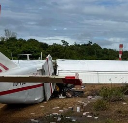 Der verunglückte Pilatus PC-6: Wird kaum mehr fliegen.