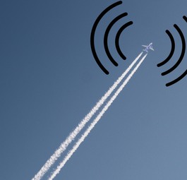 Flieger sendet Funkwellen: Mt CCFM gibt es ein Radio speziell für Kabinenbesatzungen.