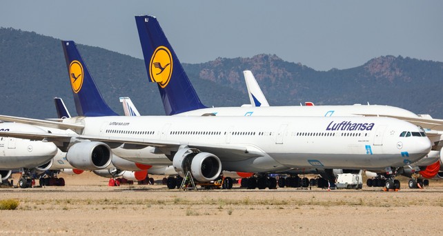 airbus a340 600 lufthansa d aihv