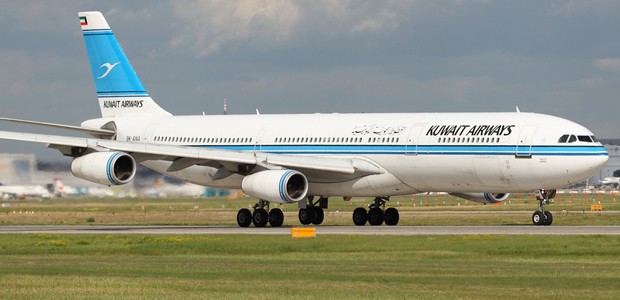 Airbus A340 von Kuwait Airways: Bereits 19 Jahre alt.