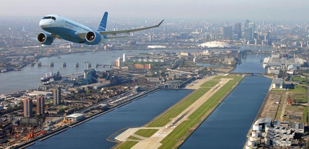 Bombardier C-Series im Odyssey-Kleid: Flüge nach Nordamerika und in den Nahen Osten.