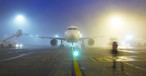 Jet am Flughafen: Die Wetterbedingungen werden sich ändern.