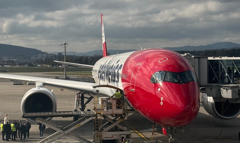 Airbus A350 von Edelweiss: Jetzt unterwegs.