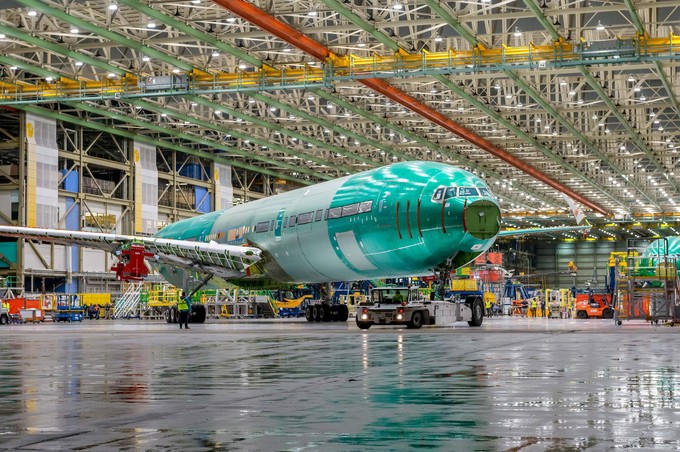 Boeing streicht auch heraus, dass die Fenster rund 30 Prozent größer sind als beim Airbus A350.