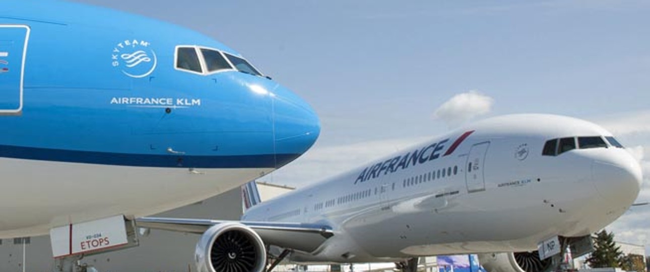 Flieger von Air France und KLM: Nicht die beste Beziehung.