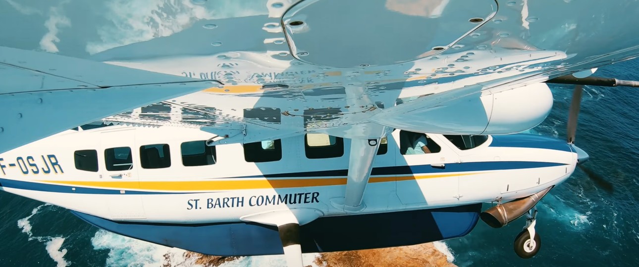 Rund 31 Kilometer weit fliegt St. Barth Commuter von St. Barthelemy nach Saint Martin.