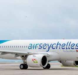 Ein Airbus A320 Neo von Air Seychelles: Flug HM22 musste in Jeddah zwischenlanden.