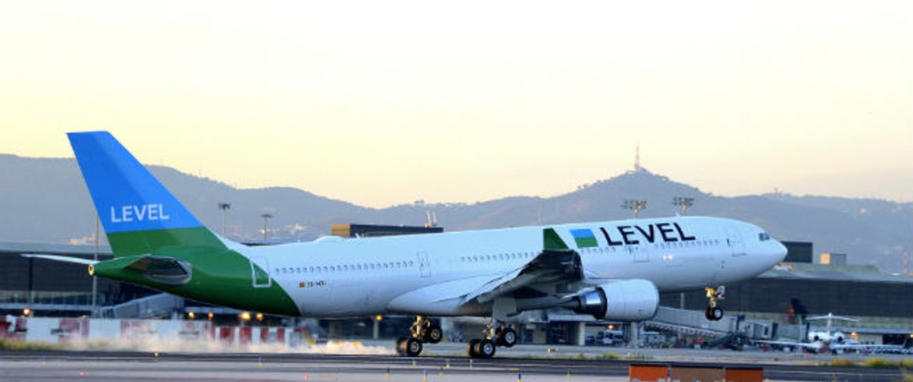 Airbus A330 von Level: Zum Start das beste Flugzeug.