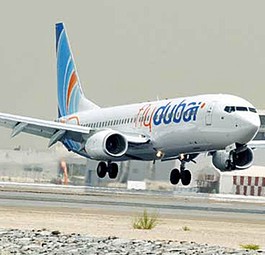 Boeing B737-800 von Flydubai: Flotte wird sich massiv vergrößern.