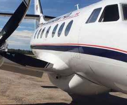 Eine BAe Jetsream 31 von Northwestern Air Lease: In Kanada ist ein Flugzeug der Airline abgestürzt.