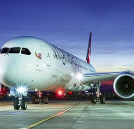 Virgin-Flieger: Nun kann man seine Familie die Reise crowdfunden lassen.