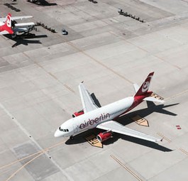 Flieger von Air-Berlin-Tochter Belair in Zürich: Schnelles Ende.