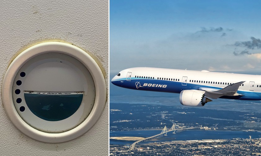 boeing 787 dreamliner fenster knopf