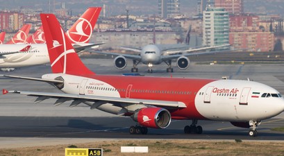 Airbus A300 von Qeshm Air: Die Airline hat einen der Flieger wieder reaktiviert.