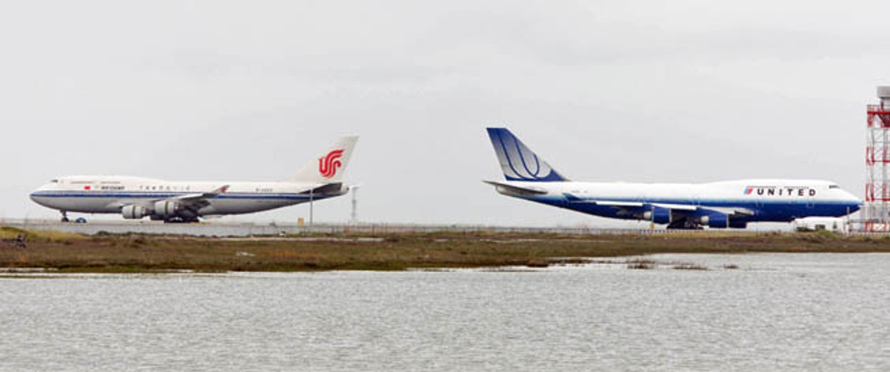 Boeing 747 von Air China und United: Stärkere Zusammenarbeit.