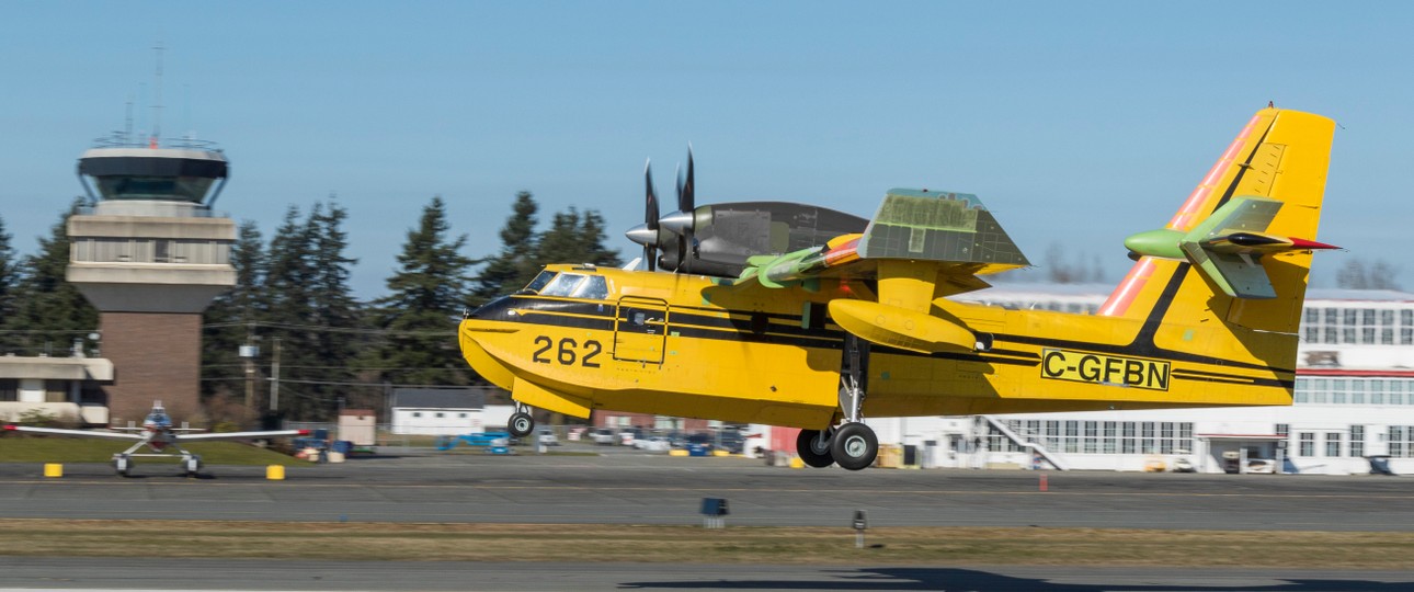 Erstflug der CL-415 EAF: Im April soll die erste Auslieferung erfolgen.