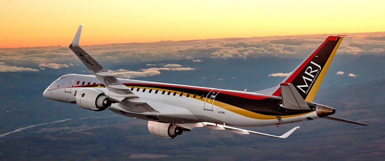 MRJ von Mitsubishi: Steht bald Space Jet auf dem Heck?