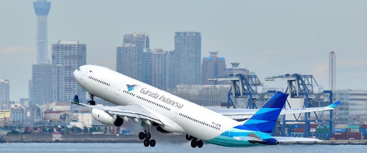 Ein Airbus A330-300 der Garuda Indonesia: Der Airline winken Millionen von Golf Airlines.