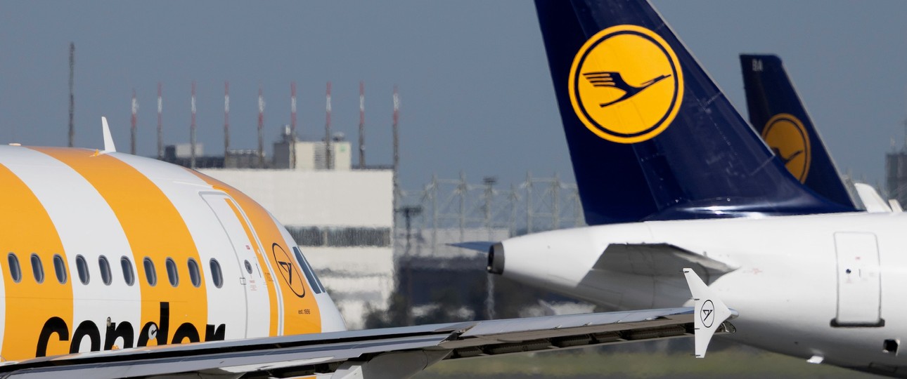 Flugzeuge von Condor und Lufthansa: Jahrelanger Rechtsstreit.
