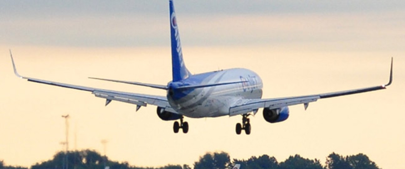 Boeing 737 von Canjet: Sie fliegt wohl nie wieder.