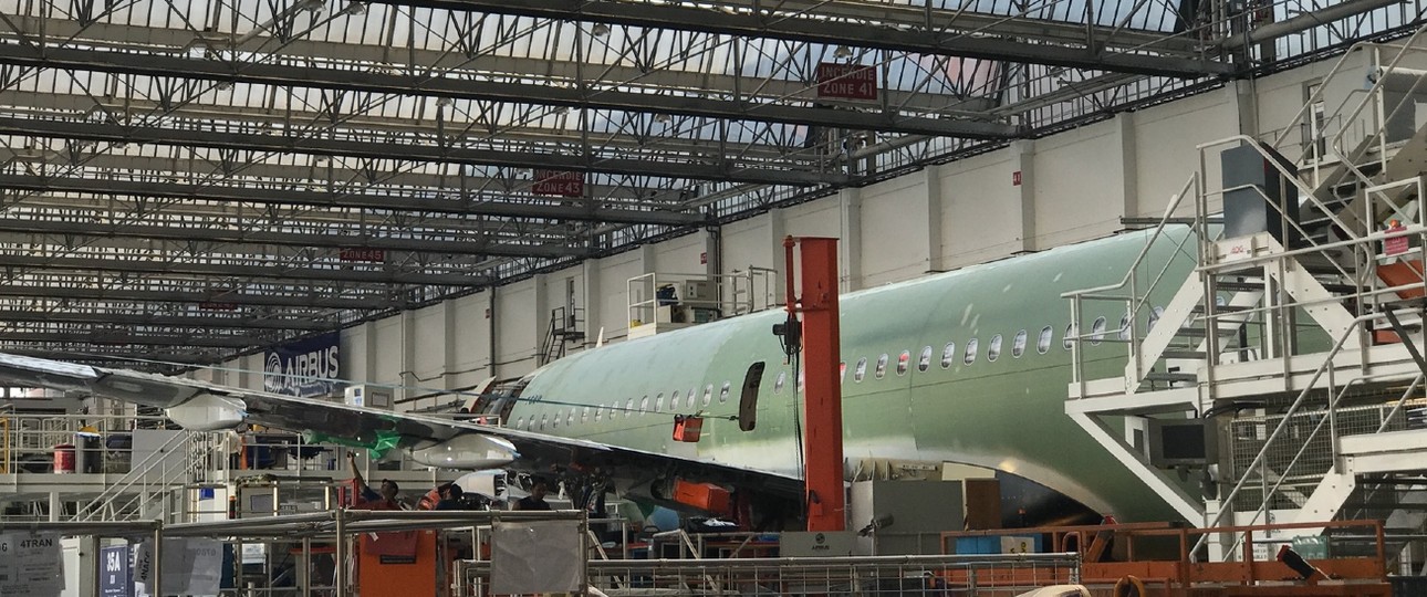Endmontage der Airbus A320-Familie in Toulouse: Vorerst kein Ausbau.
