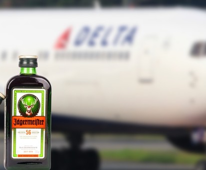Boeing 767 und Jägermeister-Flaschen: Keine gute Kombination.
